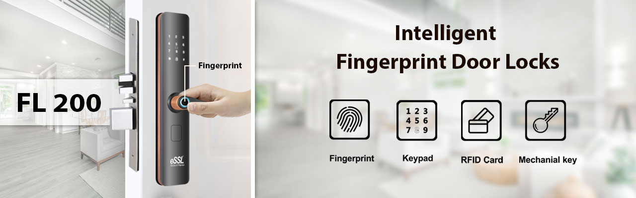 eSSL FL200 Fingerprint Door Lock
