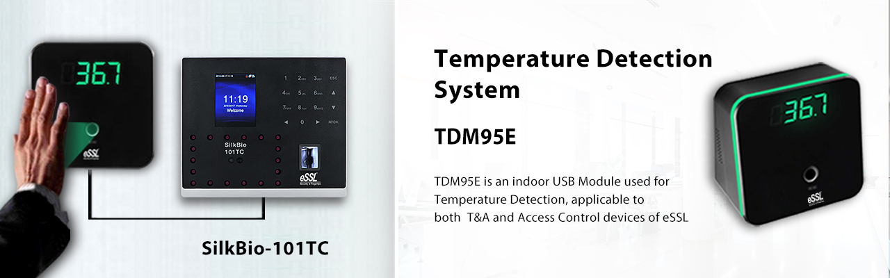 eSSL TDM95E Temperature Reader with Display